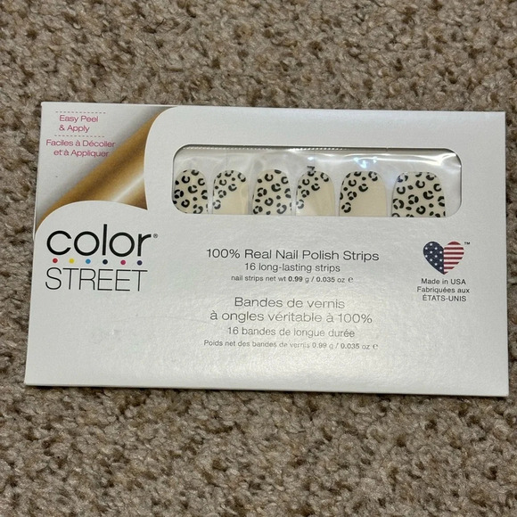 NWT Color Street Spot On Leopard Print  *BOGO FREE ALL COLOR STREET STRIPS* - Picture 3 of 4